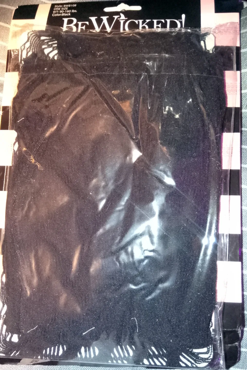 #Cleanout-Be Wicked Halter Bodystocking - New in Package! image indicator(8)