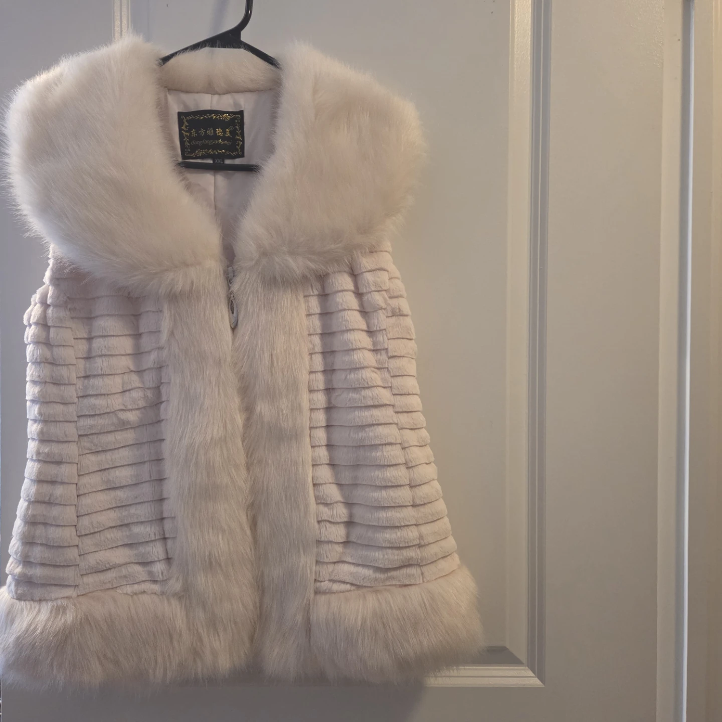 Faux Fur Vest - Size M New