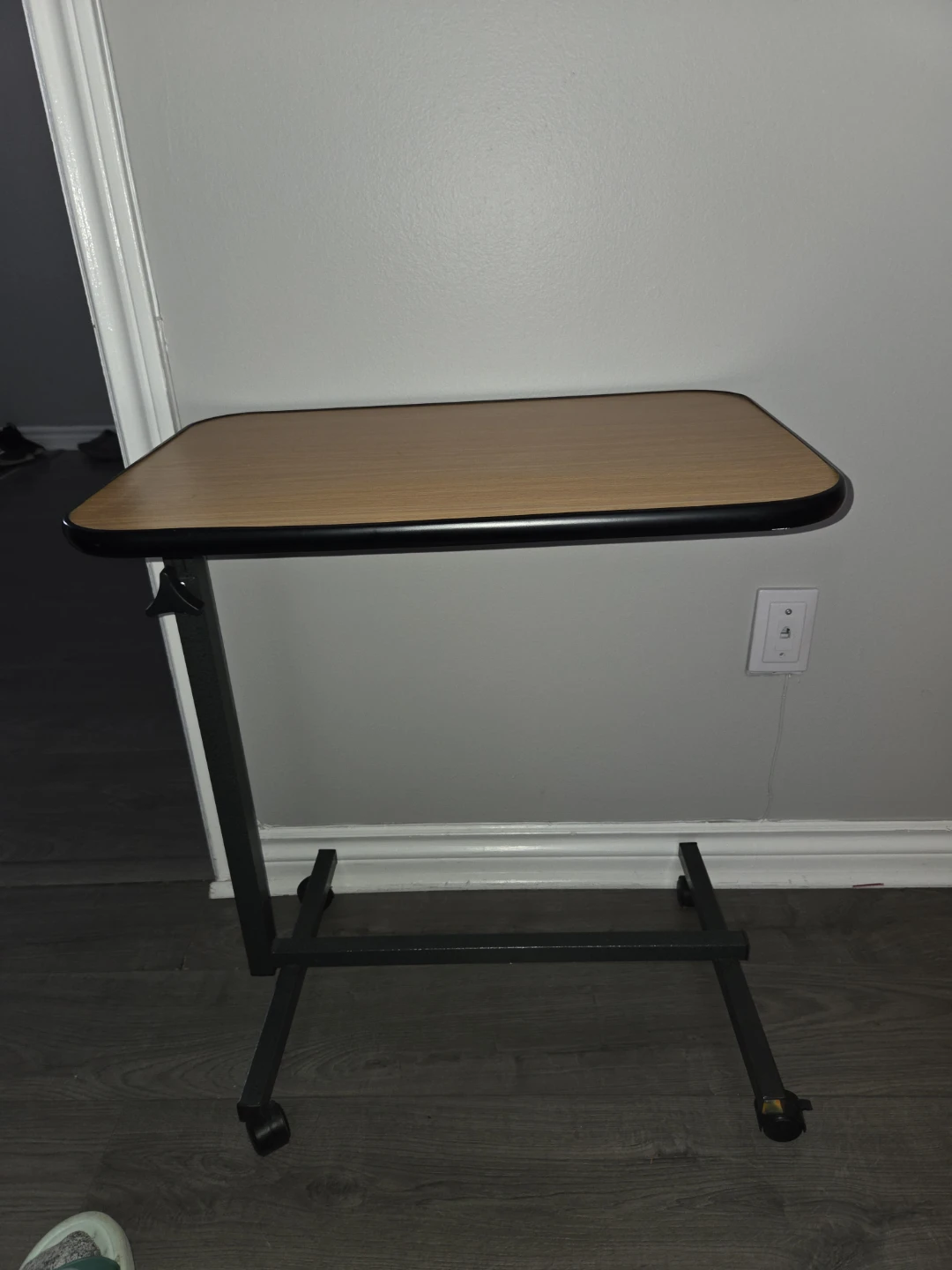Adjustable Rolling Overbed Table - photo 2