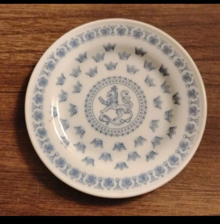 Vintage Miniature 3" Rörstrand Svea Plate