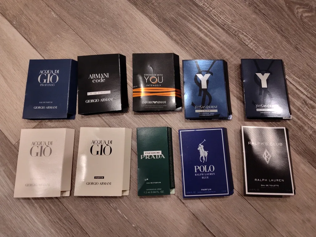 Perfume Samples lot for man 12pcs for $15