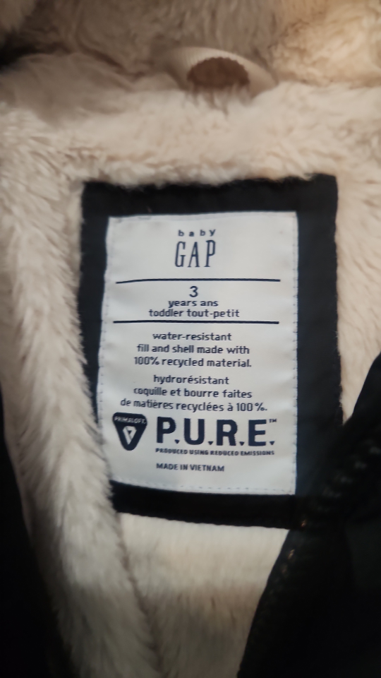 Baby Gap Puffer Jacket - Size 3 Toddler - photo 2