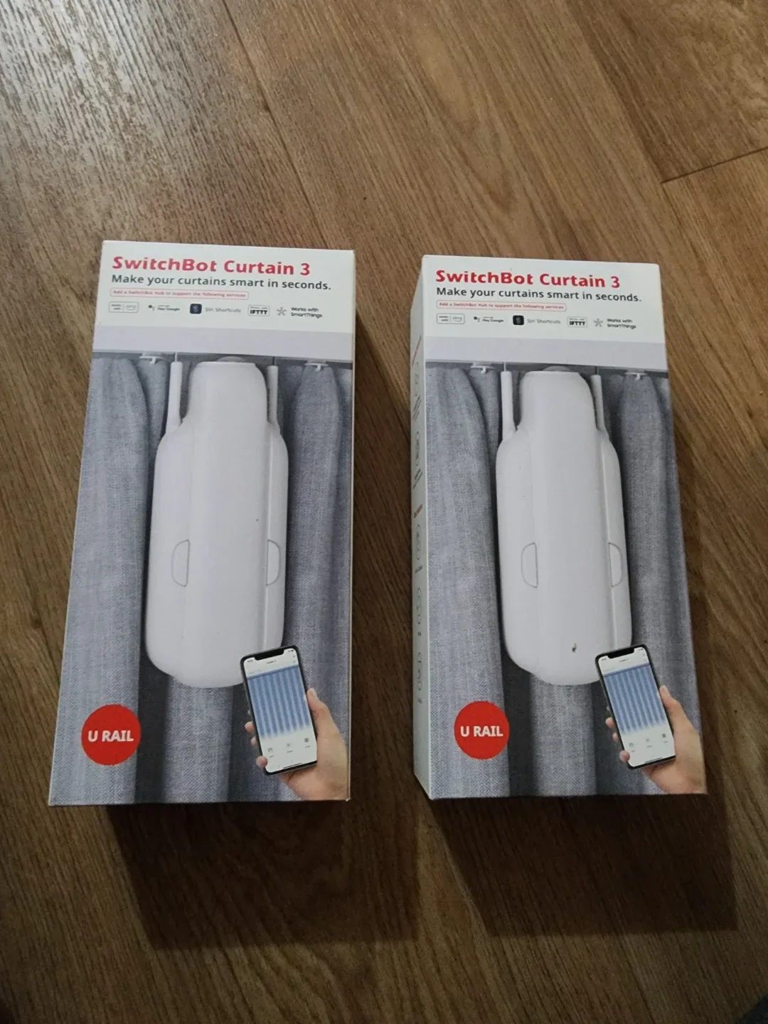 SwitchBot Curtain 3 (2 units) - Make Your Curtains Smart!