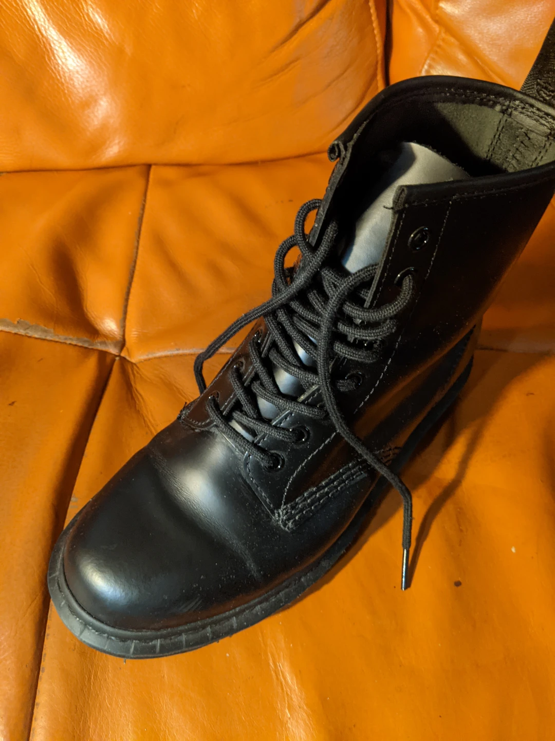 Dr. Martens Black Leather Boots - photo 3