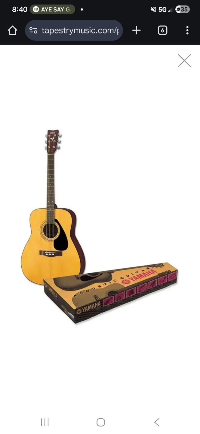Yamaha F310 Acoustic Guitar - GREAT CONDITION - photo 2