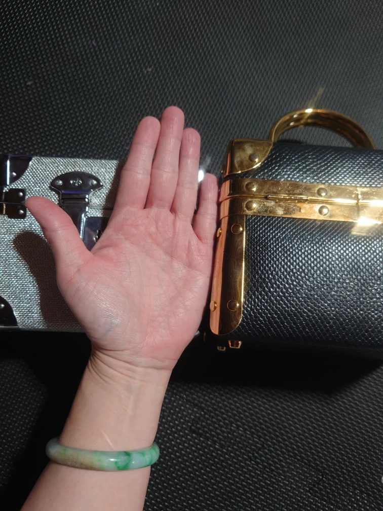 Silver & Black Mini Suitcase Style Cosmetic Cases - photo 5