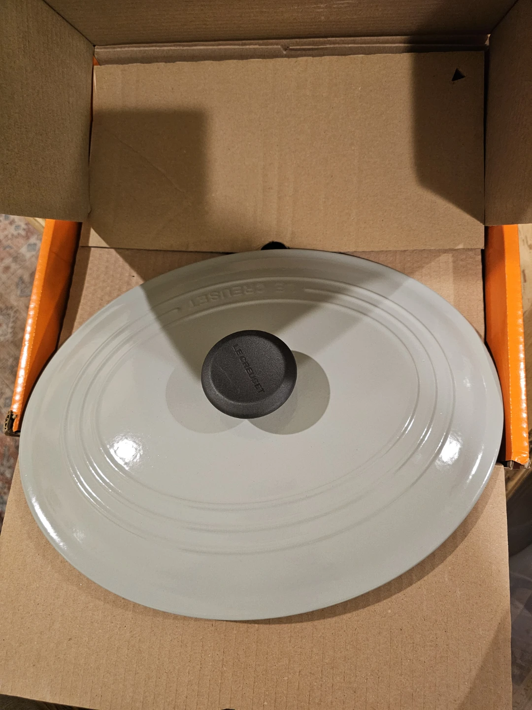 Le Creuset 6.3L Pistachio Oval French Oven - New in Box! - photo 3