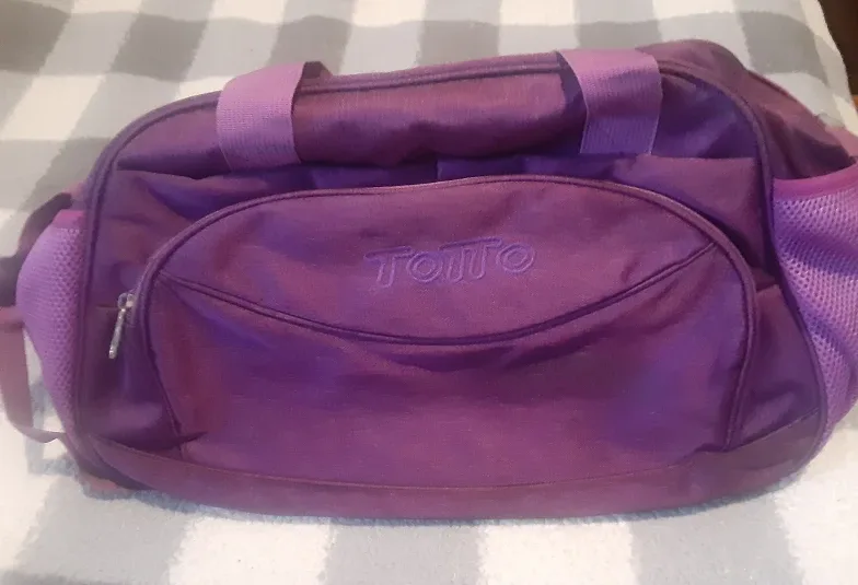 TOTTO Purple Duffle Bag image indicator(6)