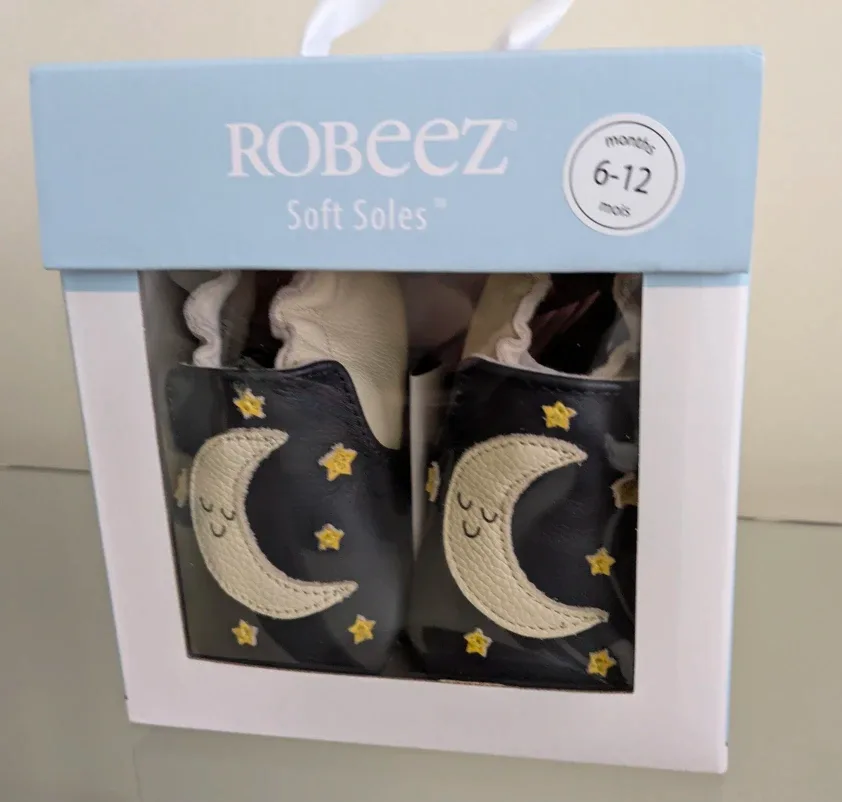 Brand New Robeez Soft Soles, Size 6-12 Months #Cleanout