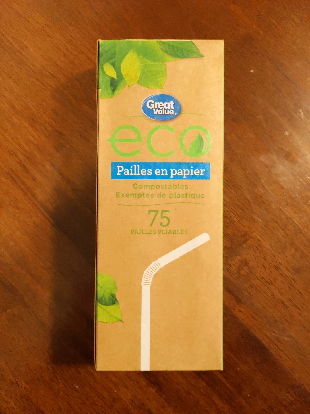 Paper Straws - 75 Pack