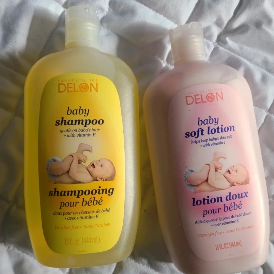 Delon Baby Shampoo & Soft Lotion Set #Cleanout