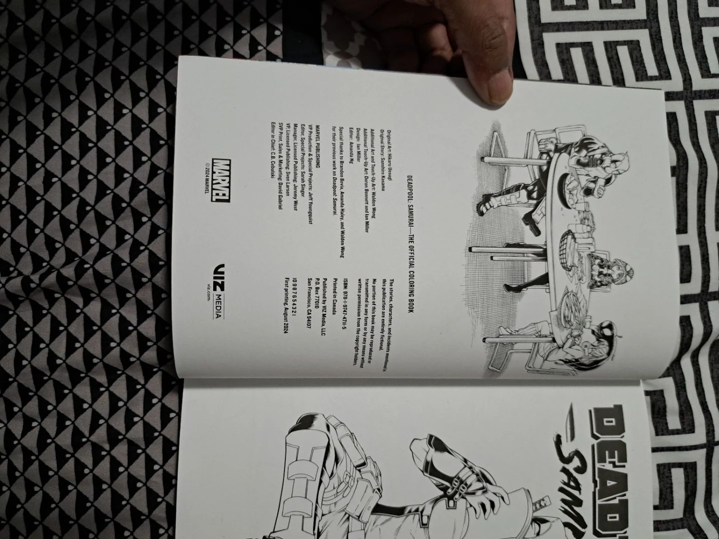 DEADPOOL SAMURAI  (Coloring Book) - photo 3