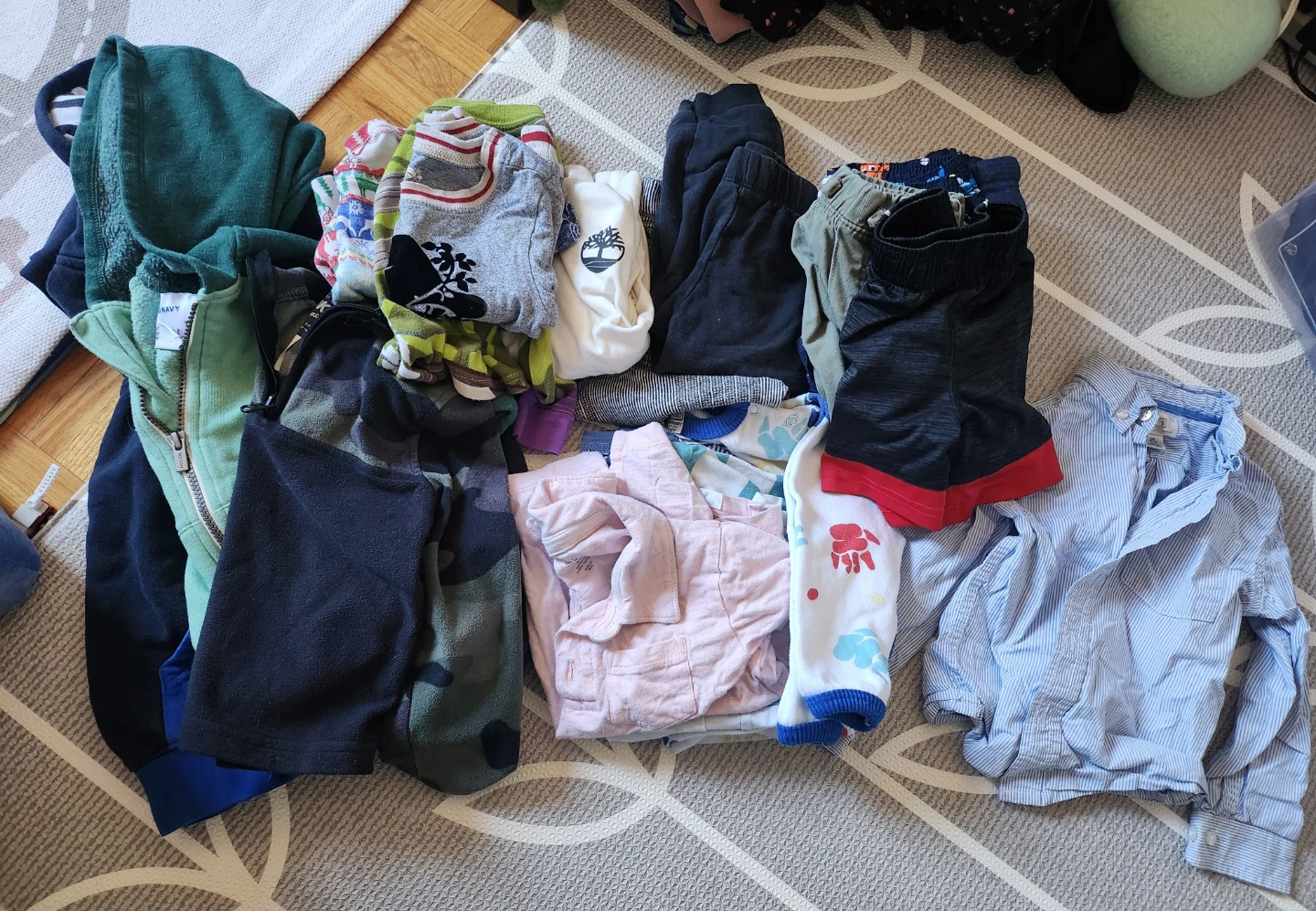 18-24m bundle of baby boys clothing-18 pcs