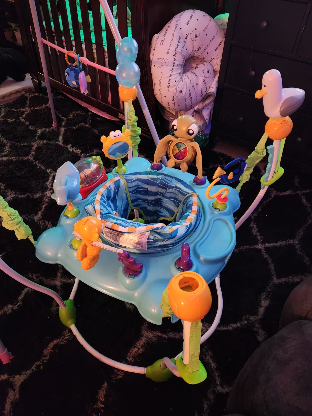 Bright Starts Around We Go! Activity Center finding nemo - photo 2