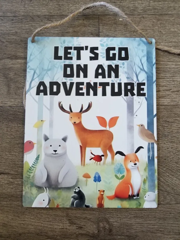 Let's Go On An Adventure Wall Decor