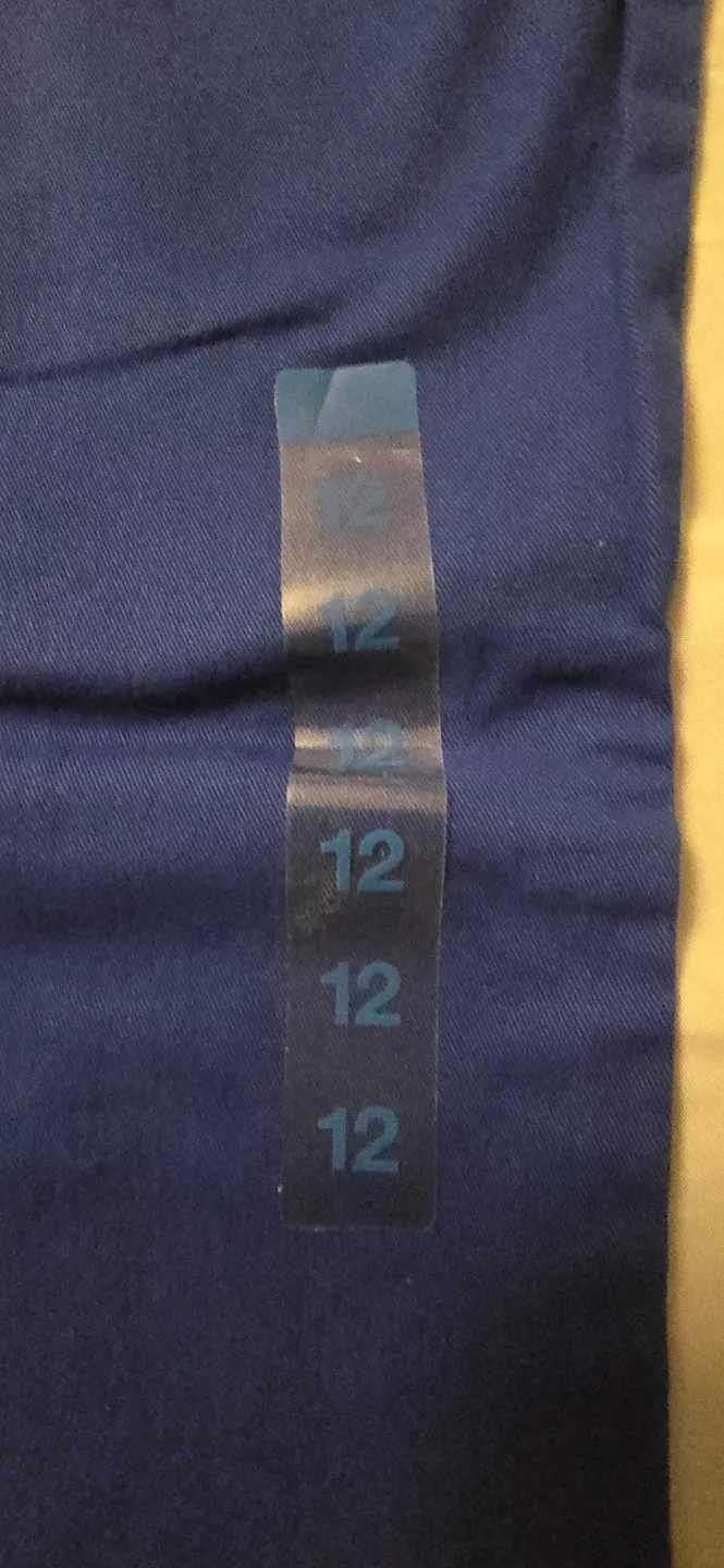 NEW! The Children's Place Royal Blue Jeggings! Girl's Size 12 image indicator(9)