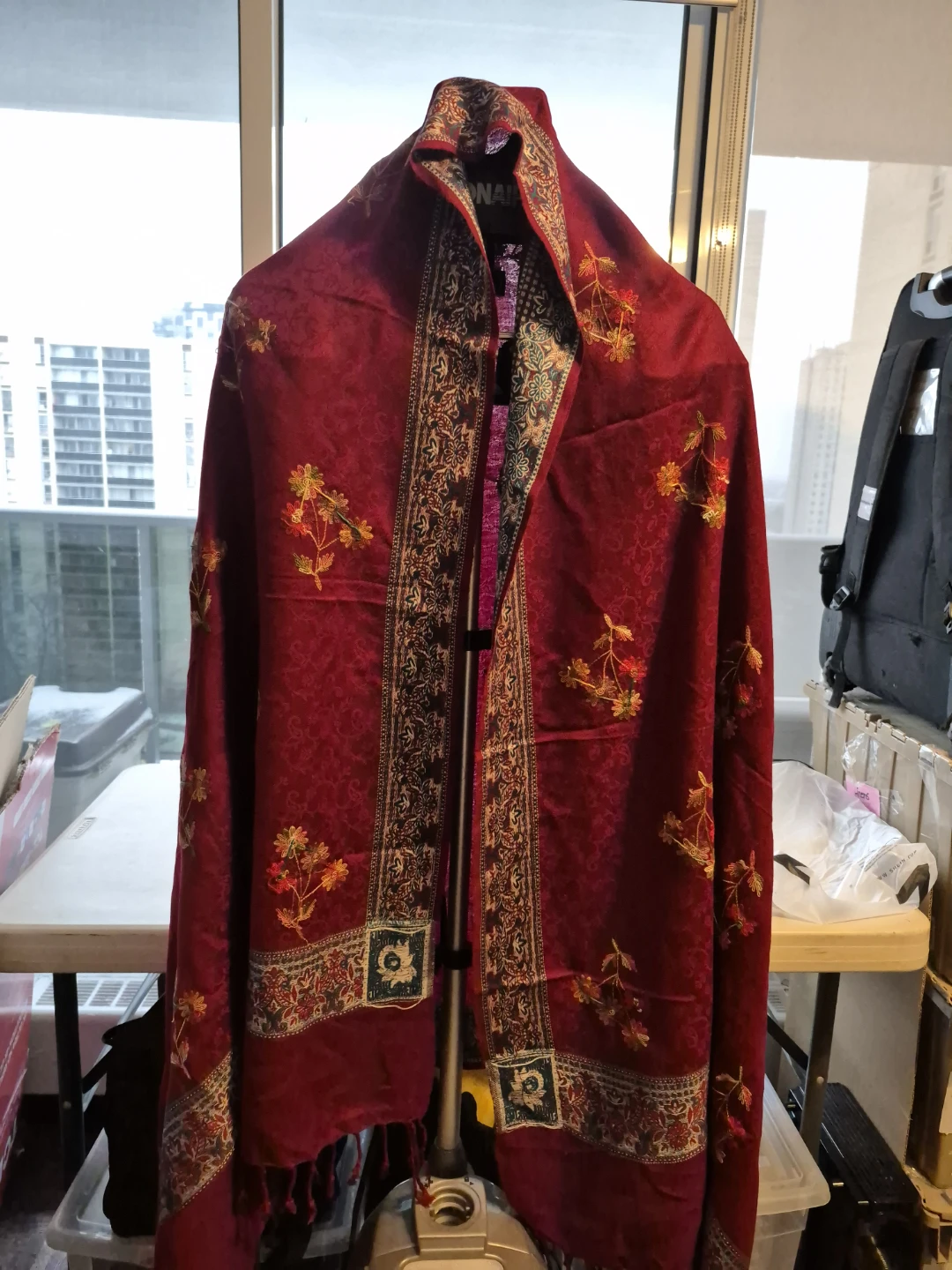 2 Oversized Assorted Shawls - photo 5