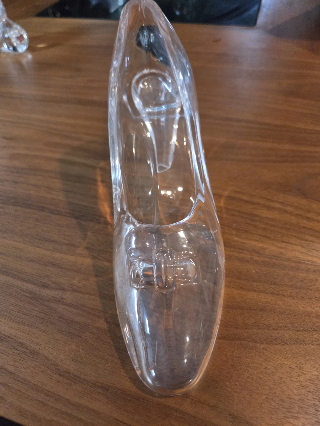Neiman Marcus Clear Glass Shoe Figurine - photo 4