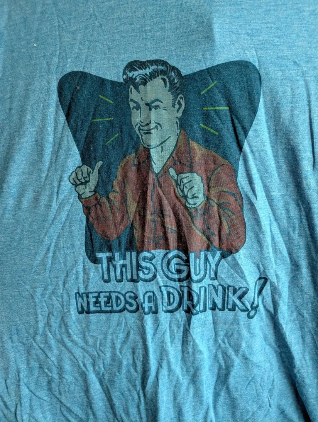 Mens sz XL graphic tshirt image indicator(2)