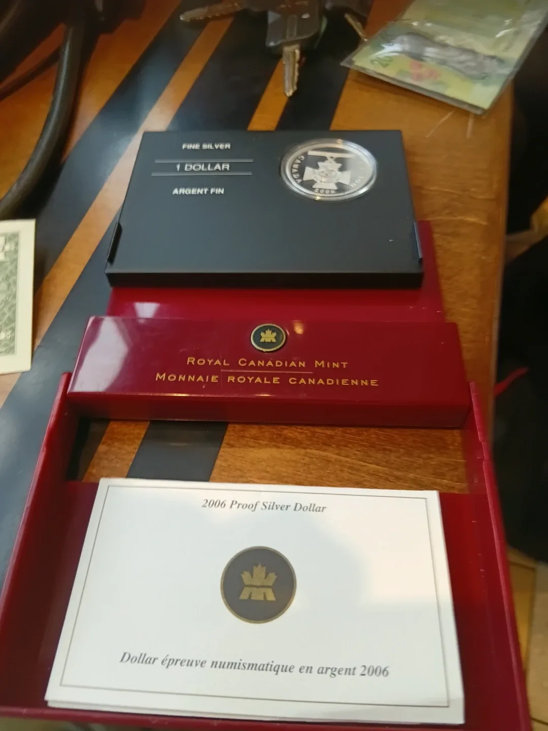 2006 Royal Canadian Mint Proof Silver Dollar