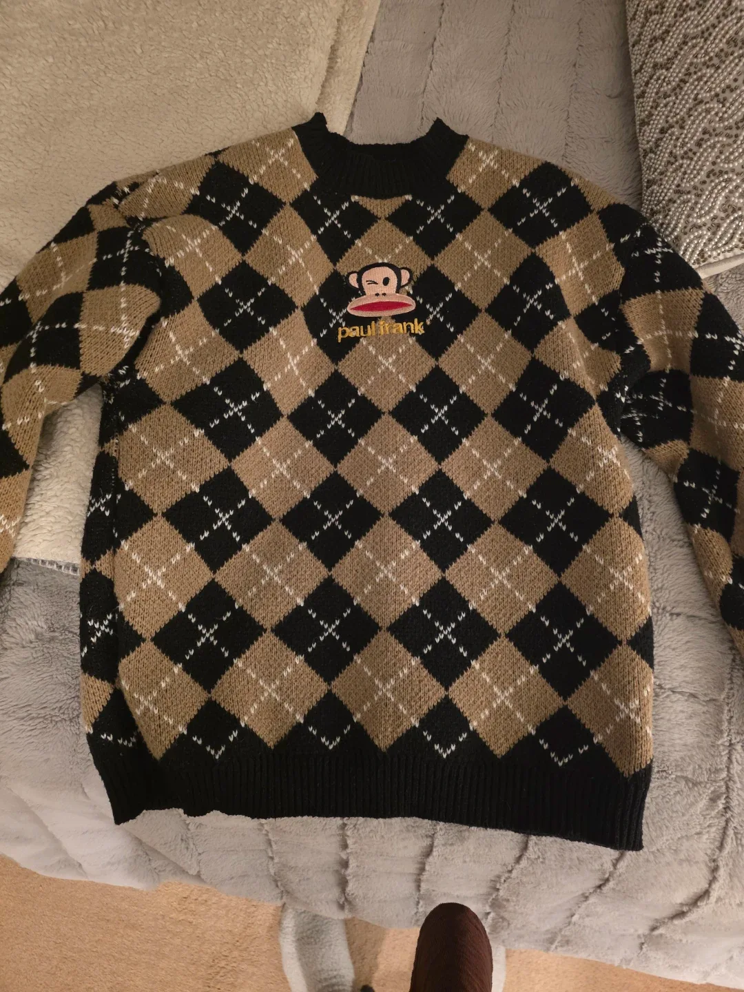 daisy street - paul frank (plenty) sweater. Large