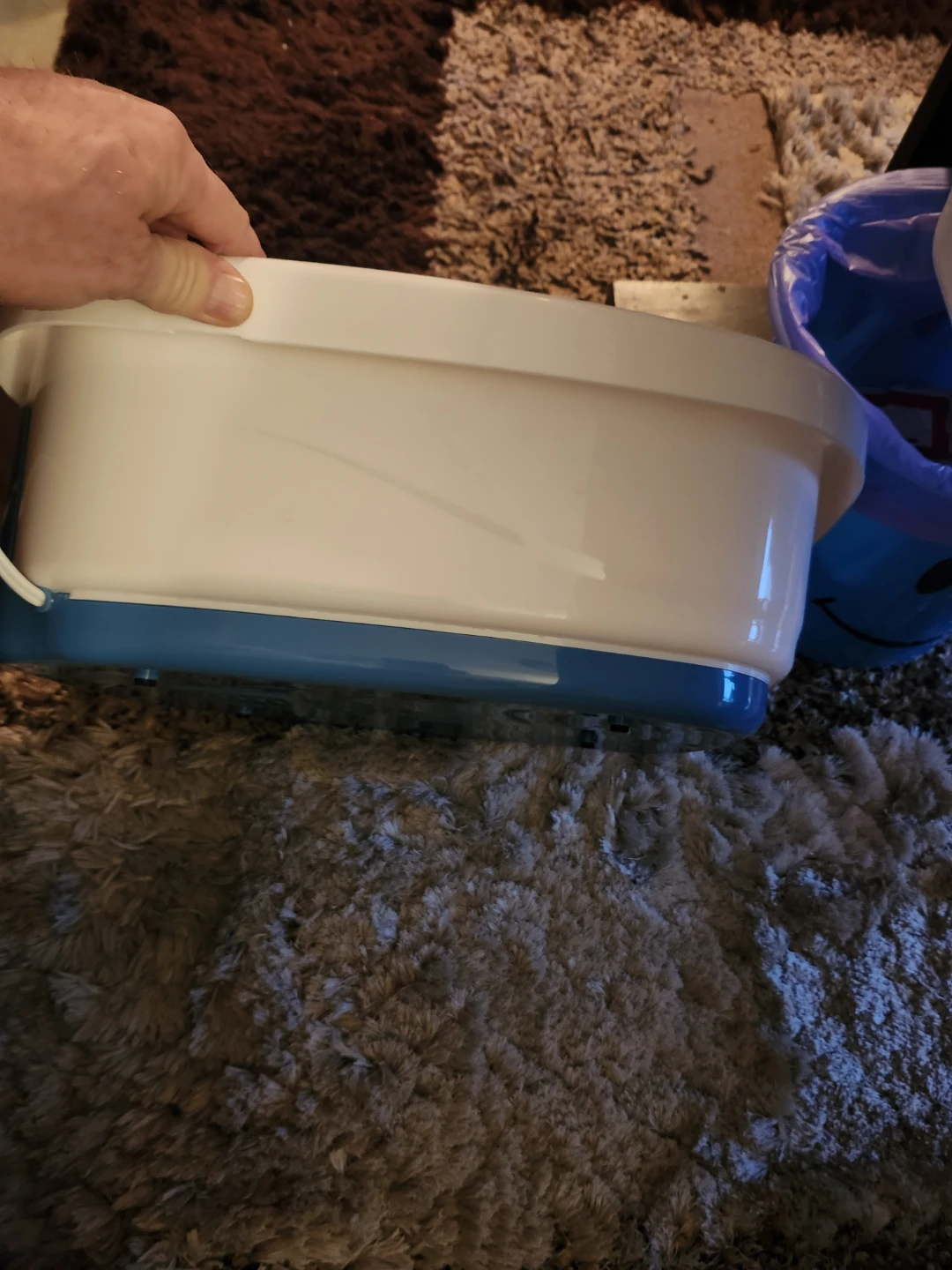 Foot Spa Massager - Blue and White - photo 3