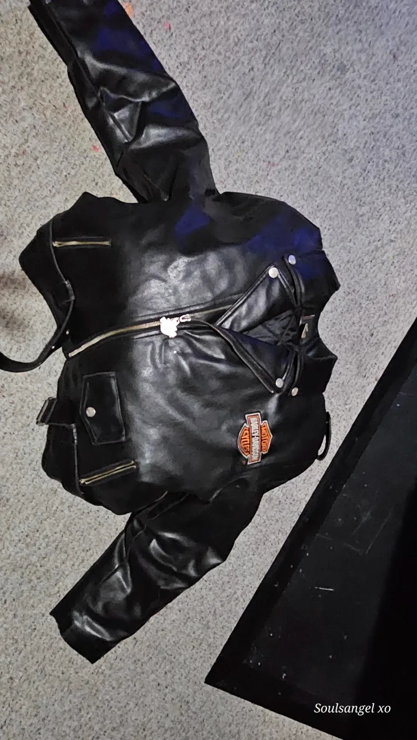 Harley-Davidson Leather Jacket - Size L (16/18) image indicator(2)