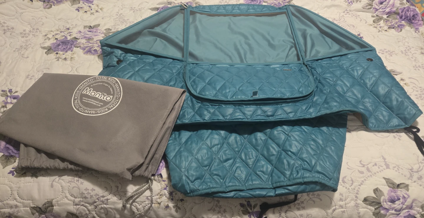Manito Stroller Weather Shield - Teal - photo 2