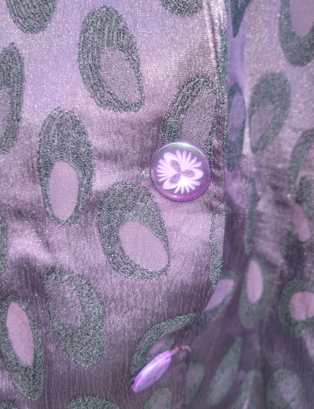 Purple Patterned Blazer - photo 3