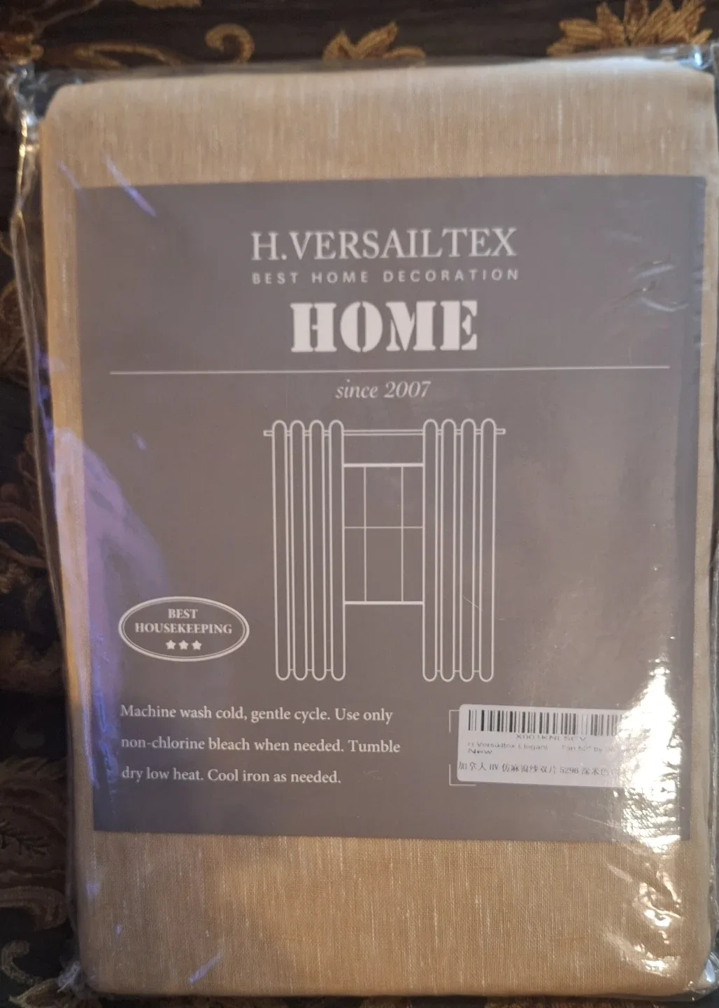 H.Versaitelx curtains $29 each one panel