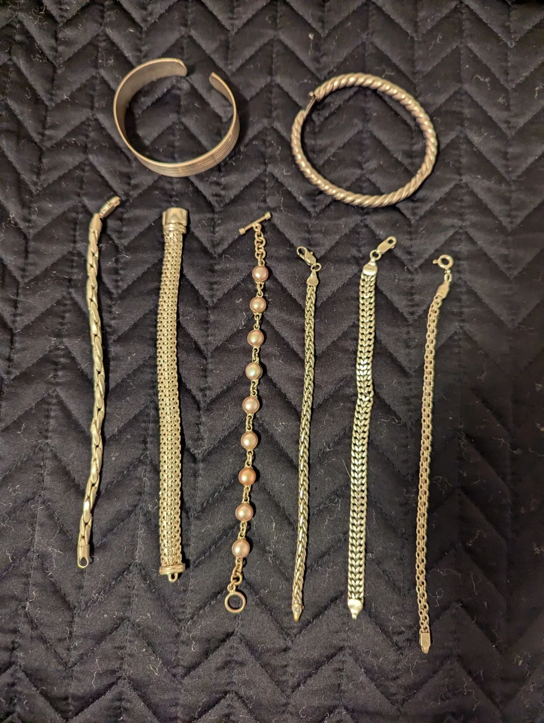 STERLING SILVER BRACELETS