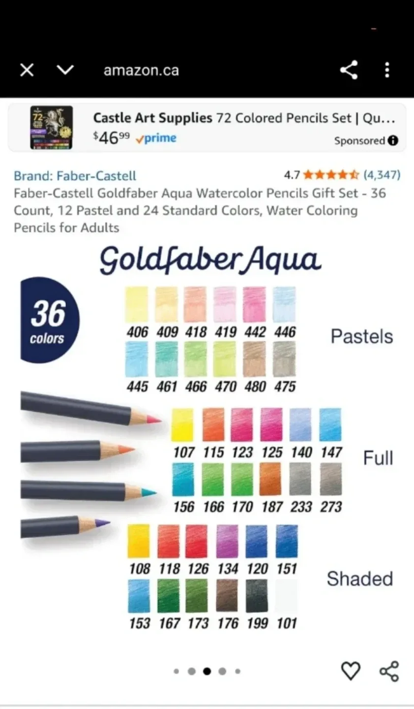 (NEW) Faber-Castell Goldfaber Pencils (retail $75) 🎁 -#Cleanout image indicator(6)