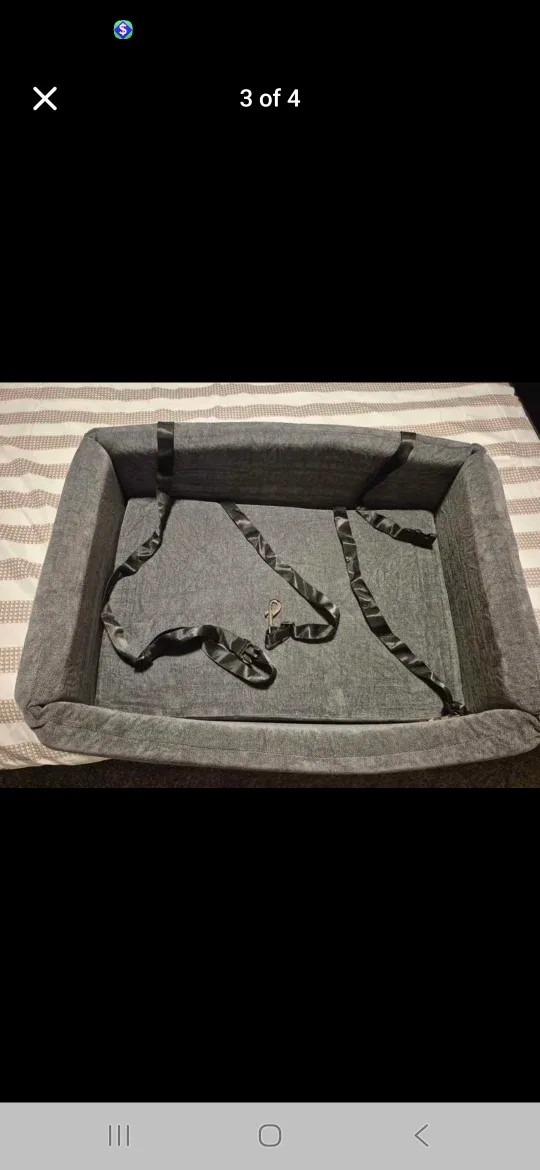 PAWBOSE Dog Car Seat - Grey