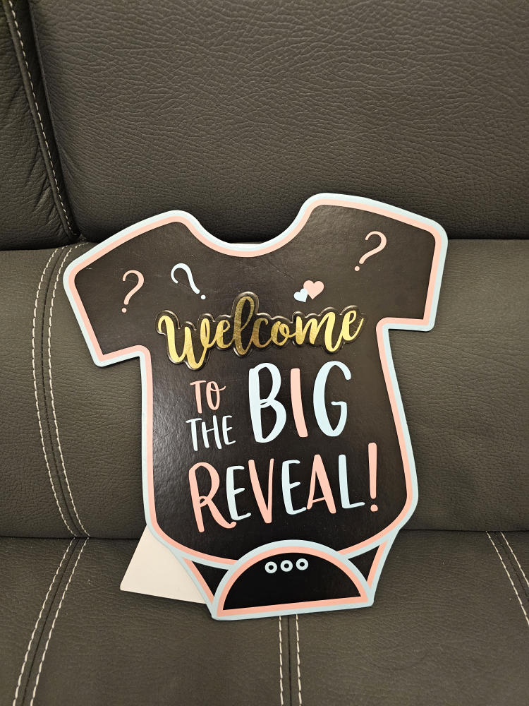 Gender Reveal Box - Twinkle Twinkle Little Star Theme - photo 3
