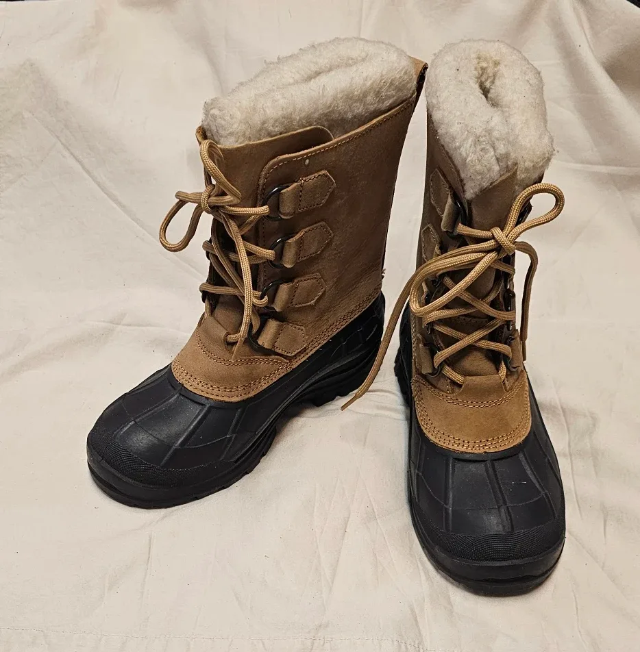 Kamik Quest Waterproof Winter Boots - womens Size 6 EU 37