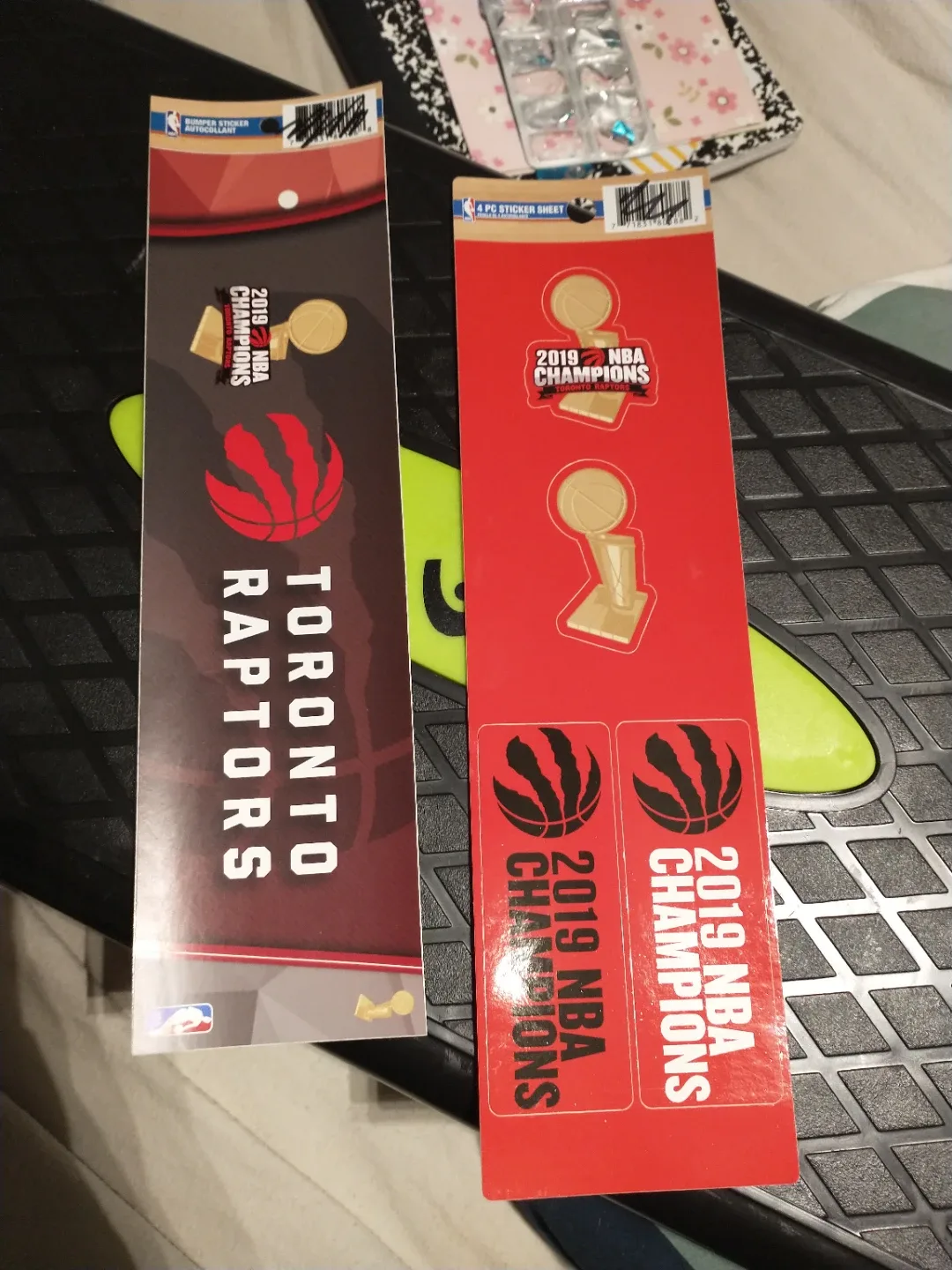 Toronto Raptors 2019 NBA Champions Stickers