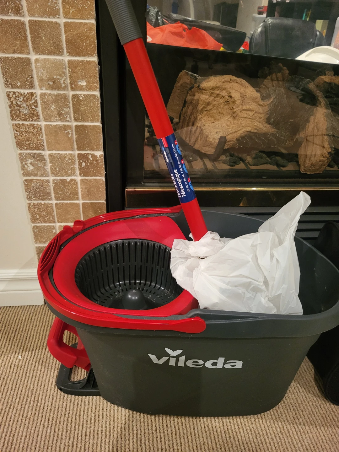Vileda EasyWring Spin Mop & Bucket - photo 2