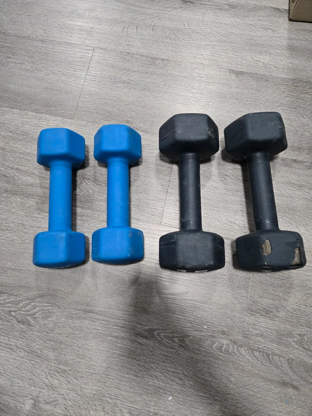 Dumbbell Sets: 10 LB & 15 LB