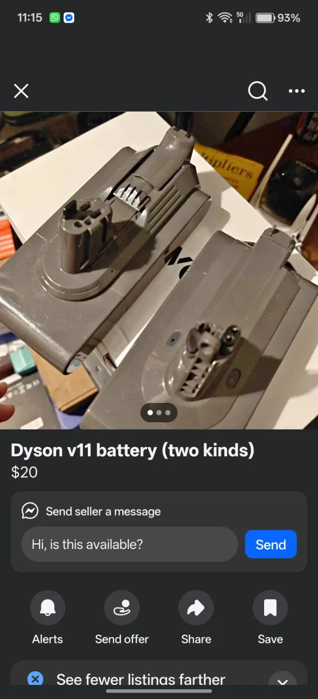 Dyson V11 limited edition color BRAND NEW , NEVER BEEN USED image indicator(10)