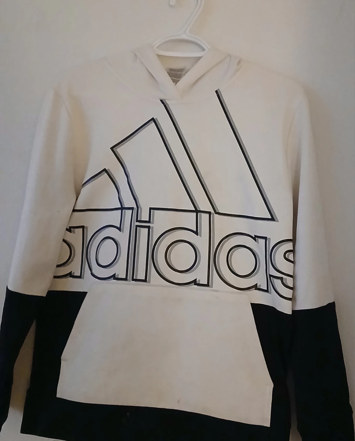 Adidas Hoodie - lg youth small adult