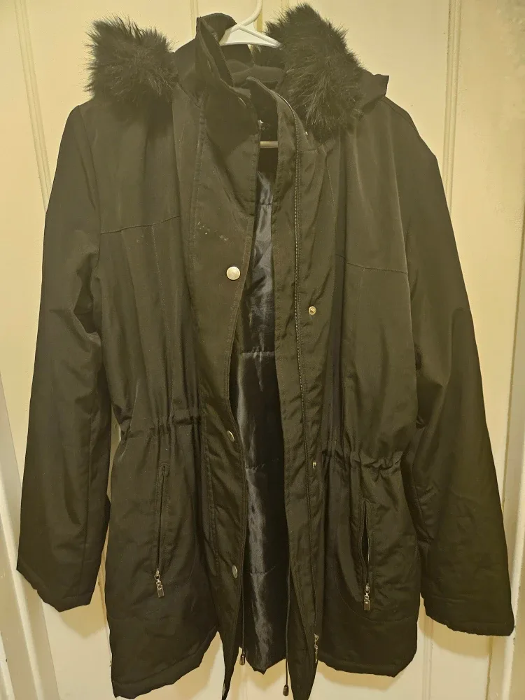 Forecaster of Boston Black Winter Coat - Size L