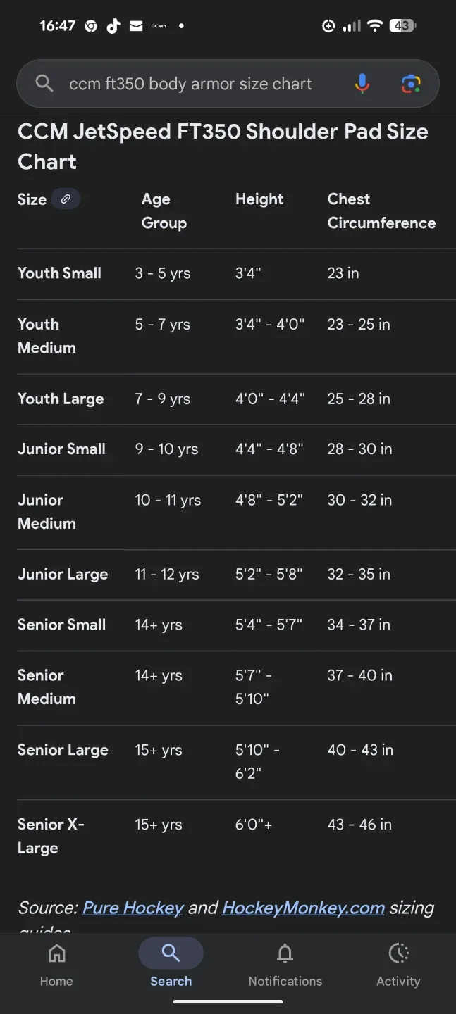 VIC Hockey Shoulder Pads - Large/Grand image indicator(6)