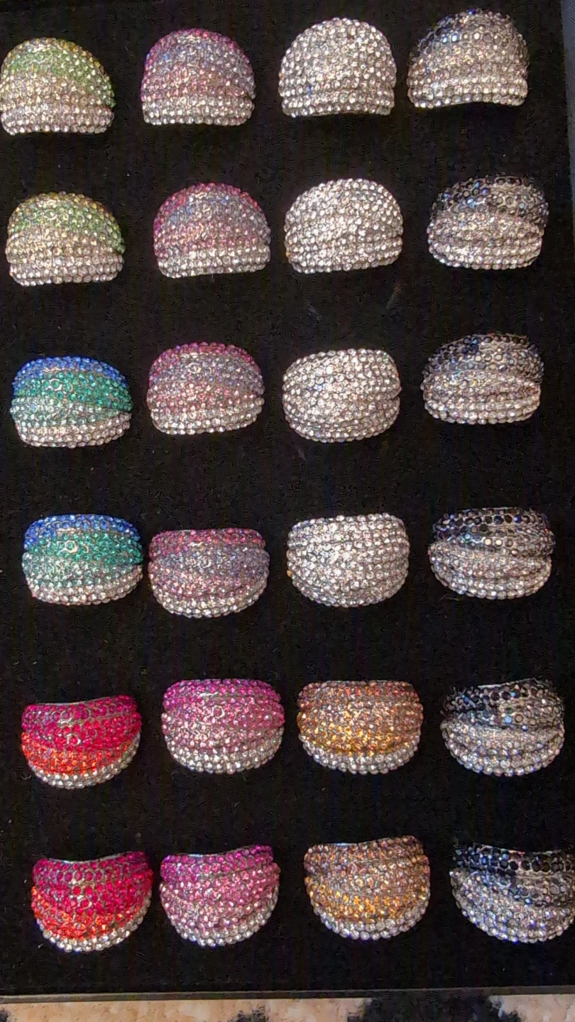 Assorted Rhinestone Rings