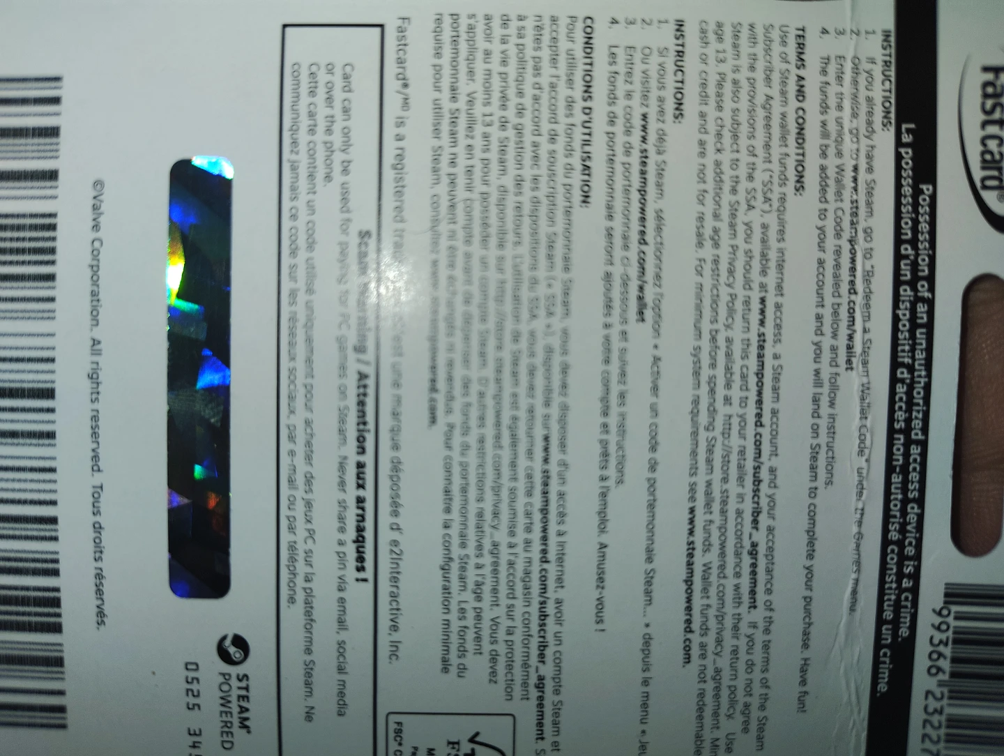 Steam $50 CAD Gift Card - photo 2