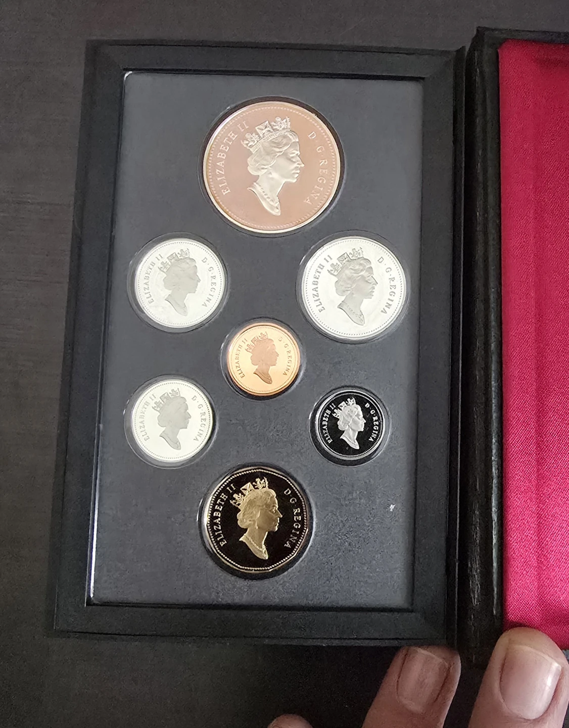 1995 Canadian Proof Set - photo 2