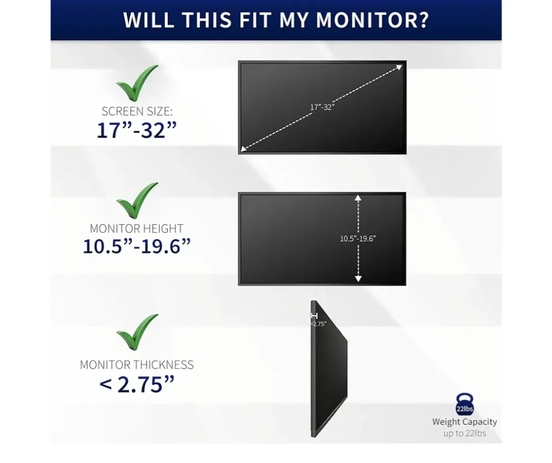 VIVO STAND-VAD1 VESA Adapter Bracket Kit - New image indicator(3)