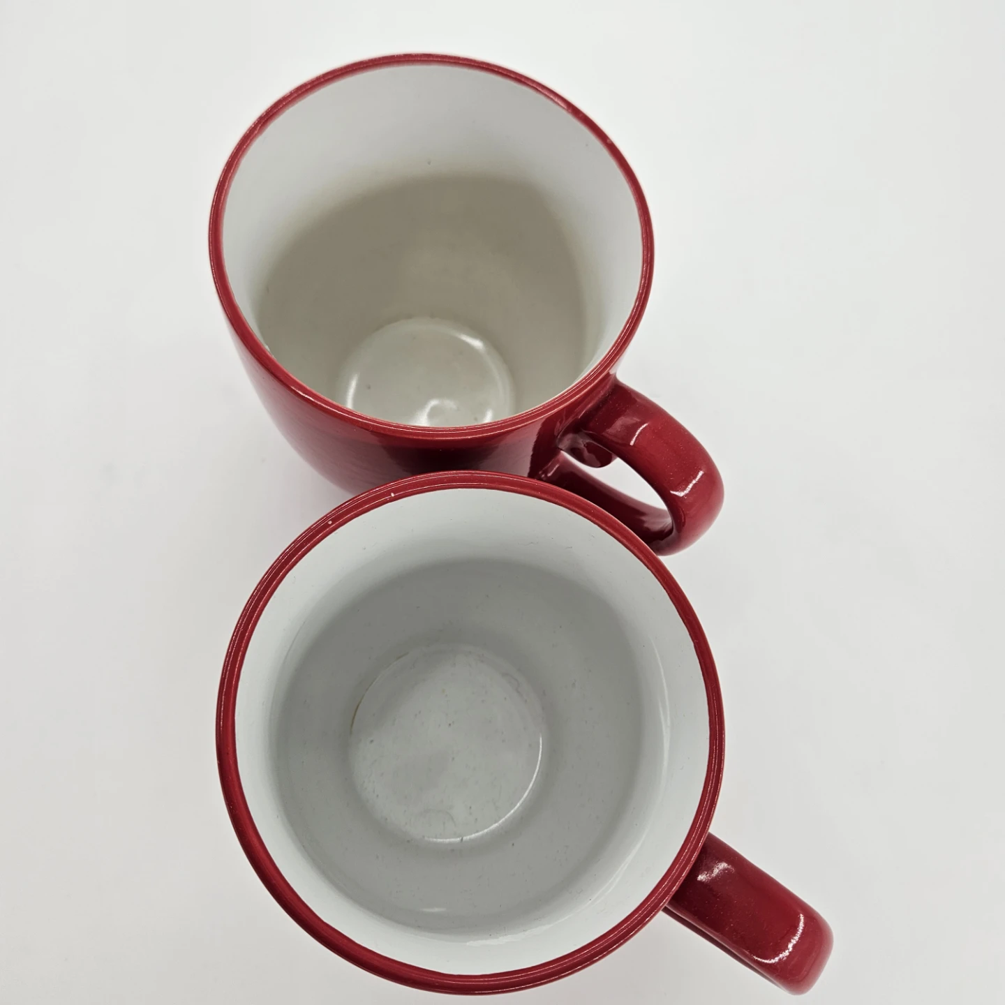 Boston Terrier HIS -HERS  Red Coffee Mugs 16 oz Bulldog Frenchie - photo 4