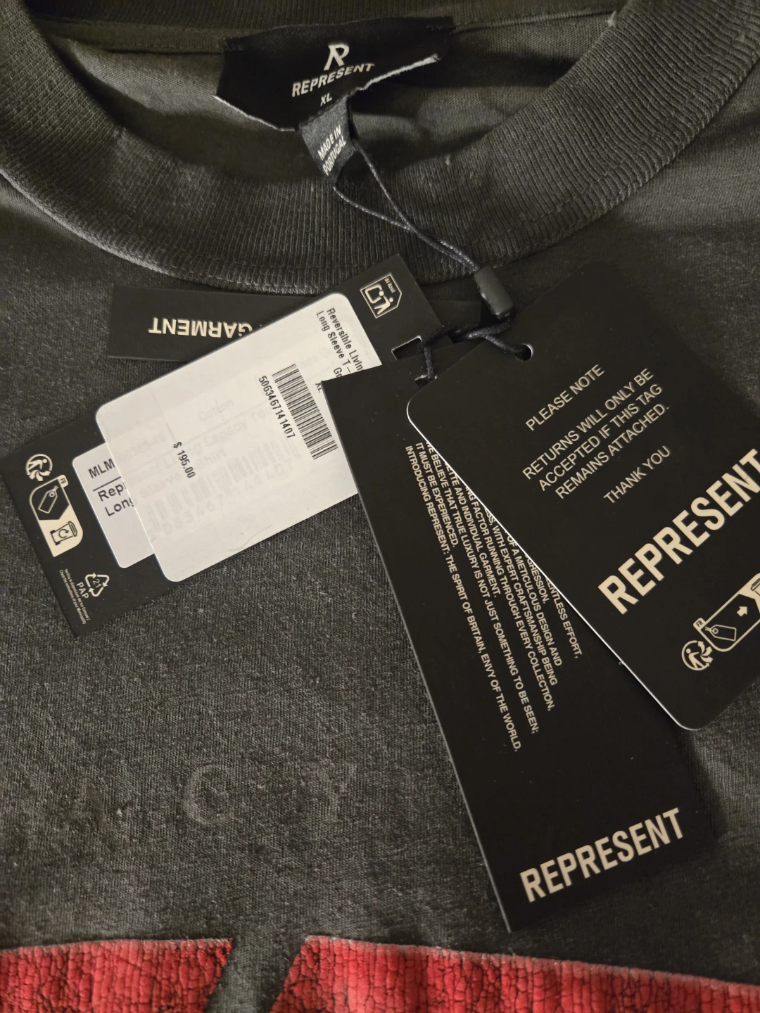 New Represent Living Legacy Long Sleeve Shirt XL - photo 2