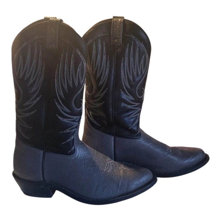 Bullrider Cowboy Boots Size 9.5