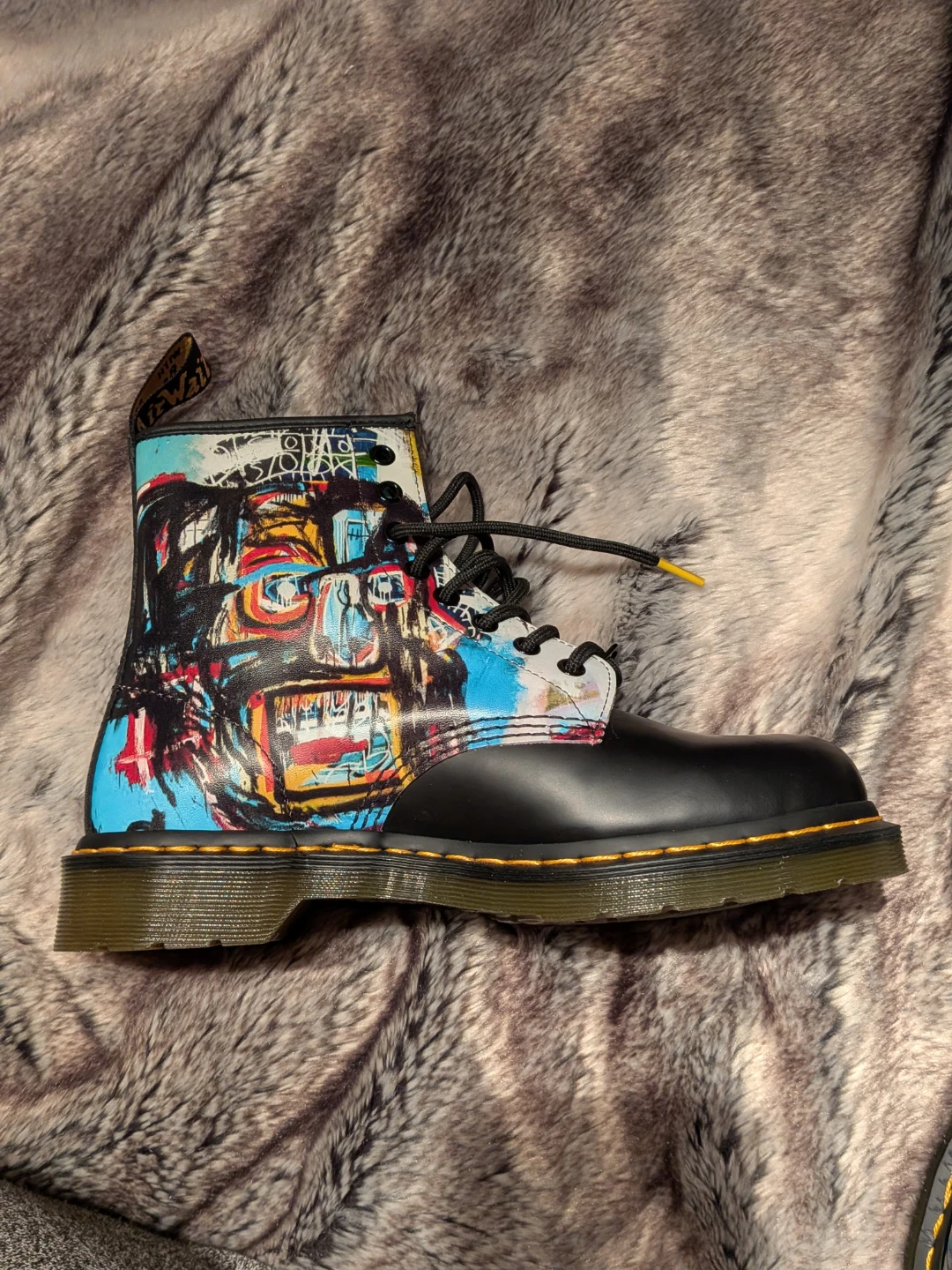 NWT Dr. Martens with Jean-Michel Basquiat Special Edition